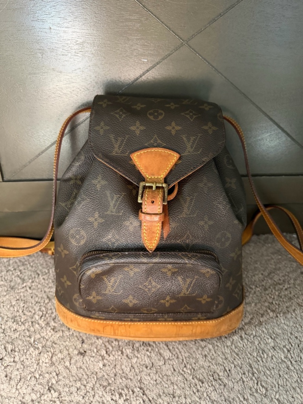 Louis Vuitton Monogram Montsouris MM Backpack